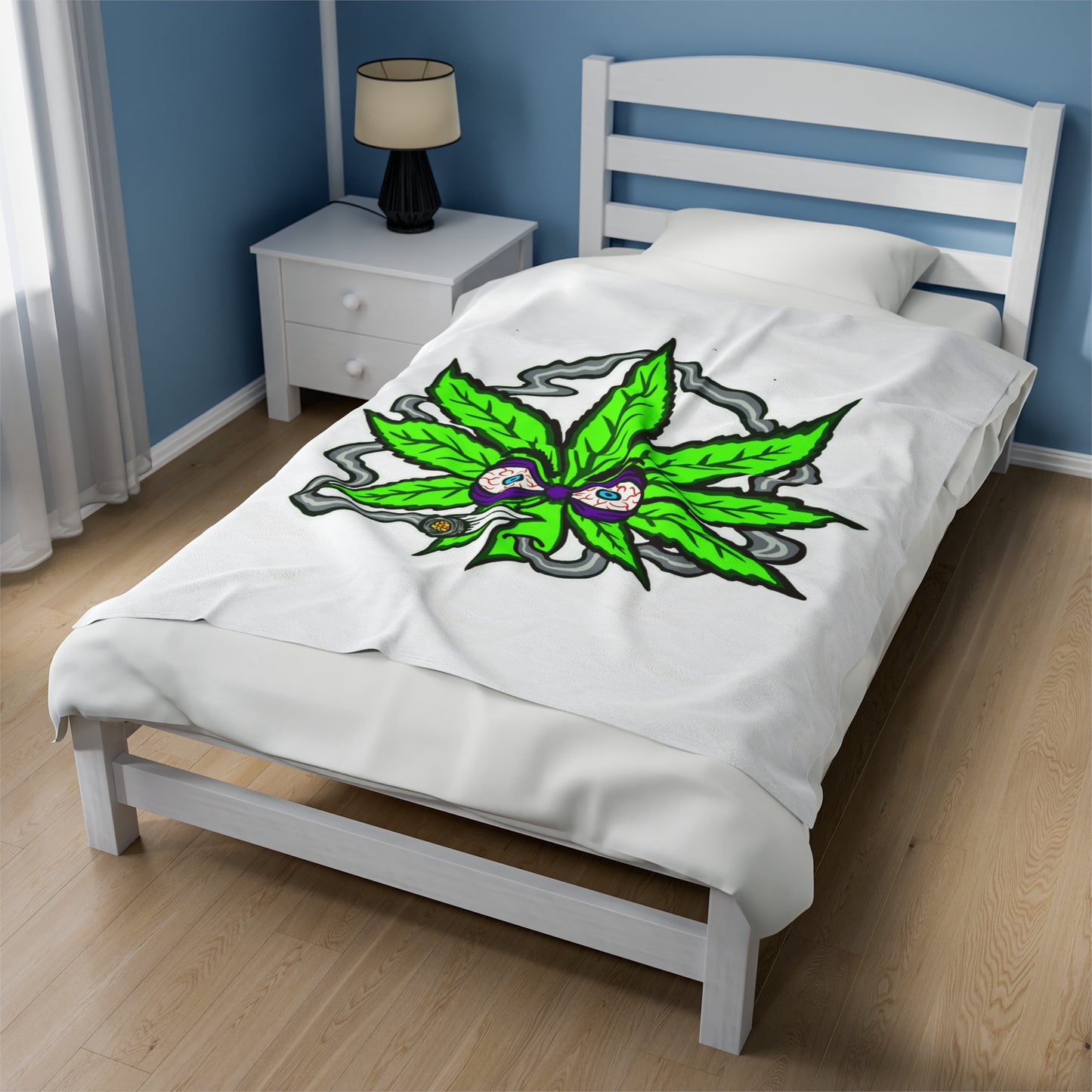 AllLoudApparel Velveteen Plush Blanket